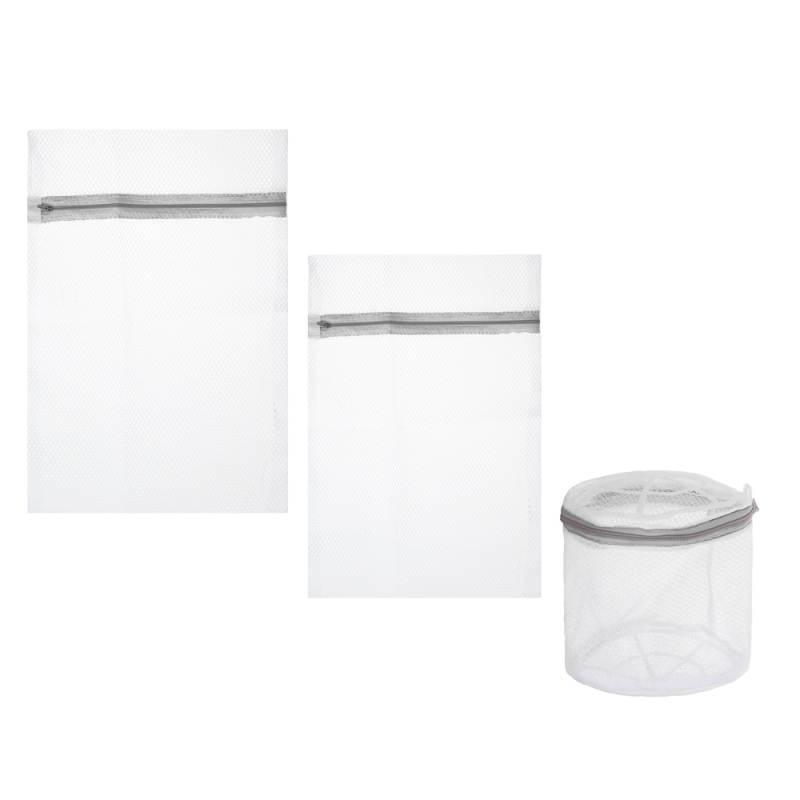 VETTA Набор мешков для стирки белья 3шт. (40х50см, 50х60см, 15х15х16см), полиэстер