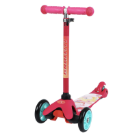 Самокат GRAFFITI &laquo;Единорожки&raquo;, колёса PU 110/75 мм, ABEC 7, цвет розовый