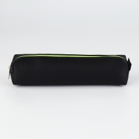 Пенал школьный из искусственной кожи &laquo;1 сентября: Черный&raquo; , 19 х 8 х 3 см