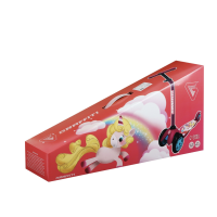 Самокат GRAFFITI &laquo;Единорожки&raquo;, колёса PU 110/75 мм, ABEC 7, цвет розовый