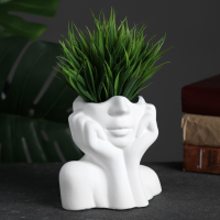 Кашпо - органайзер "Майя" белая, 9х13,5см