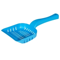 Совок для лотка голубой