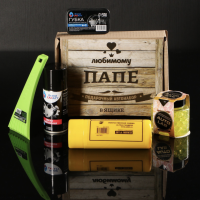 Подарочный бокс "Любимому папе" автонабор для ухода