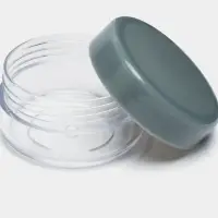 Дорожный набор флаконов 7 штук серые