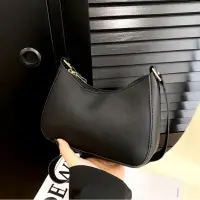 Сумка кросс-боди экокожа черная 20 см