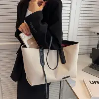 Сумка-мессенджер тканевая бежевая