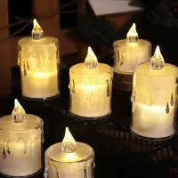 Свечи светодиодные на батарейках 5 штук