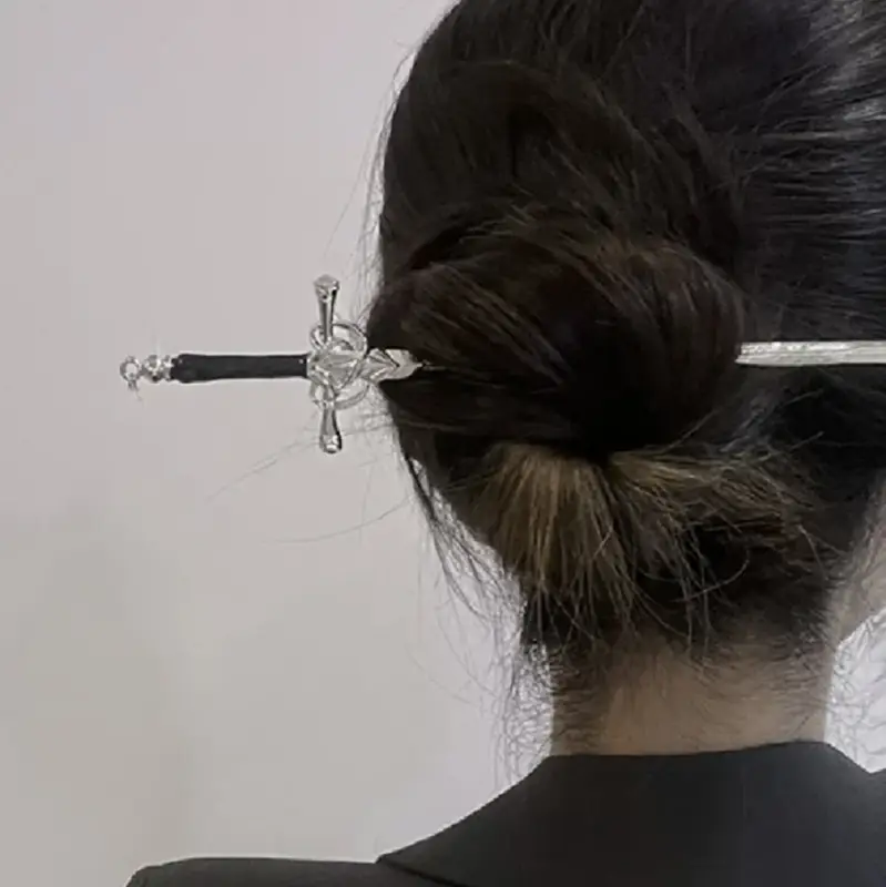 Палочки для волос шпильки Мечи 2 штуки