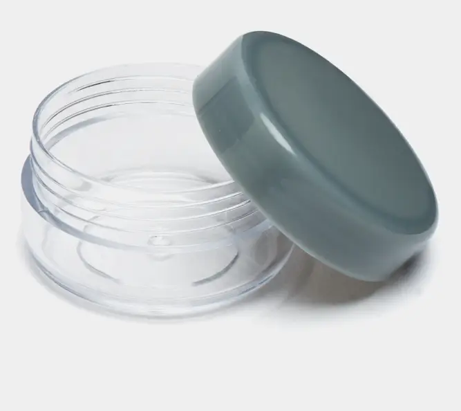 Дорожный набор флаконов 7 штук серые