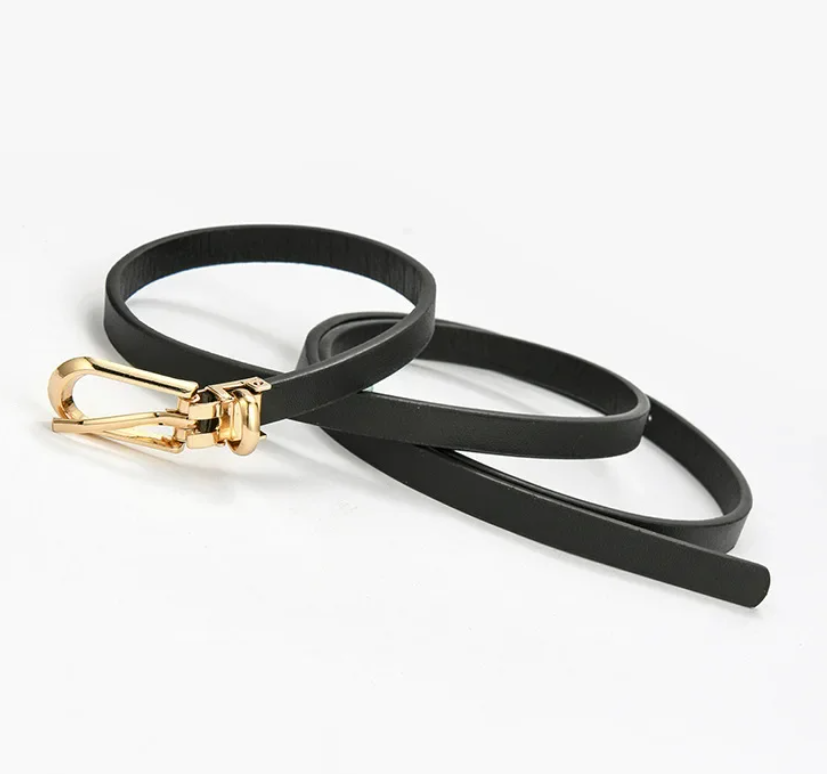 Ремень тонкий на пояс для платья 108 см