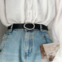 Ремень женский с фигурной пряжкой 103 см