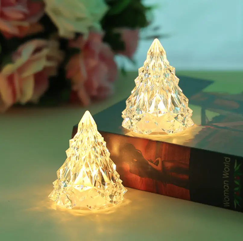 Набор ёлок светодиодных 3 штуки
