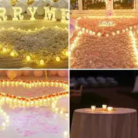 Свечи светодиодные на батарейках 5 штук