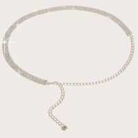 Пояс цепочка на талию для платья 60-115 см