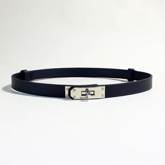 Ремень с поворотным замком тонкий 100 см