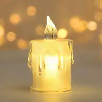 Свечи светодиодные на батарейках 5 штук