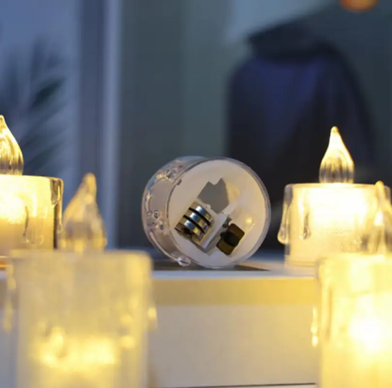 Свечи светодиодные на батарейках 5 штук