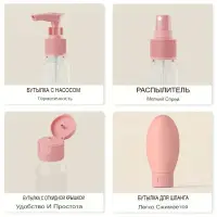 Дорожный набор флаконов 11 предметов