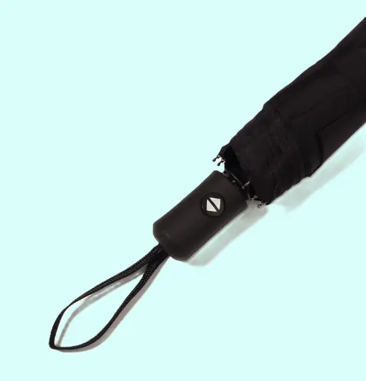 Зонт мини черный автомат антиветер