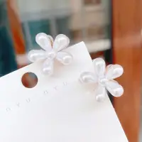 Крабики для волос маленькие с жемчугом 10 шт.