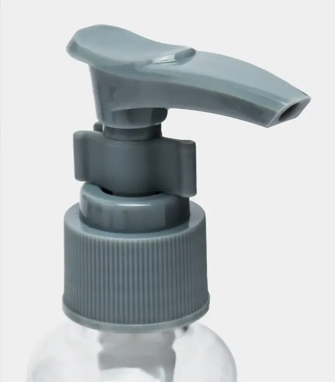 Дорожный набор флаконов 7 штук серые