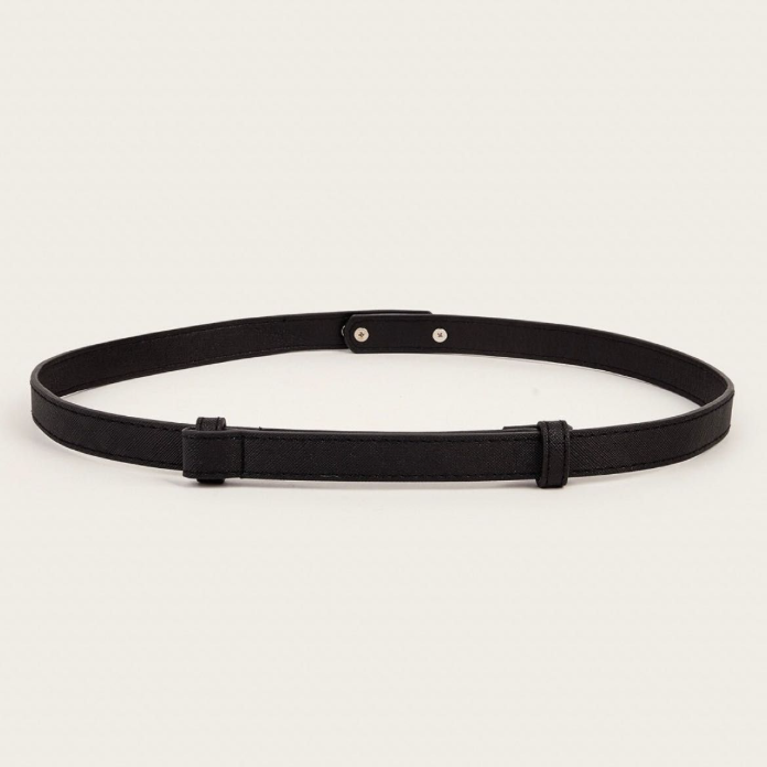 Ремень с поворотным замком тонкий 100 см