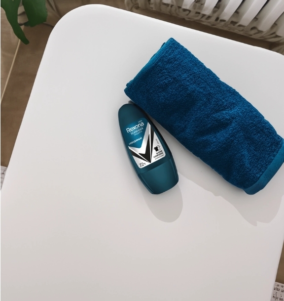 Дезодорант-антиперспирант роликовый мужской REXONA Невидимый на черном и белом, 50мл