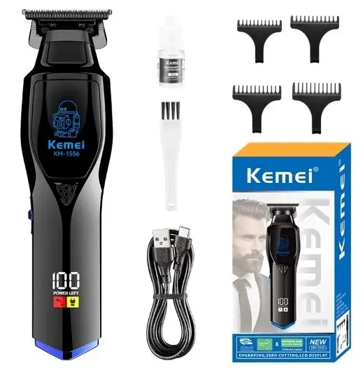 Триммер для стрижки волос Kemei KM-1556