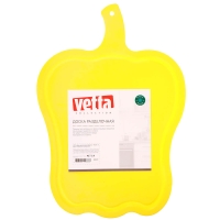 VETTA Доска разделочная, фигурная, "Перчик", 2 цвета, 37x26x0,3см, полипропилен