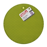 VETTA Подставка под горячее, силикон, d18см, "Соты", 3 цвета