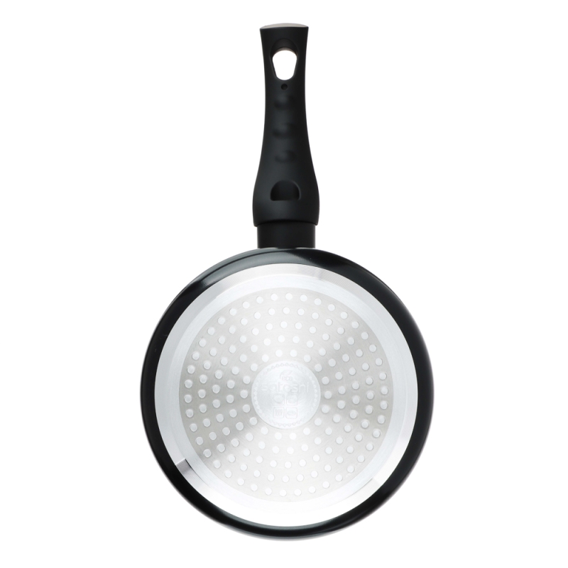 SATOSHI Графит Ковш d16х8см, антипригарное покрытие, индукция