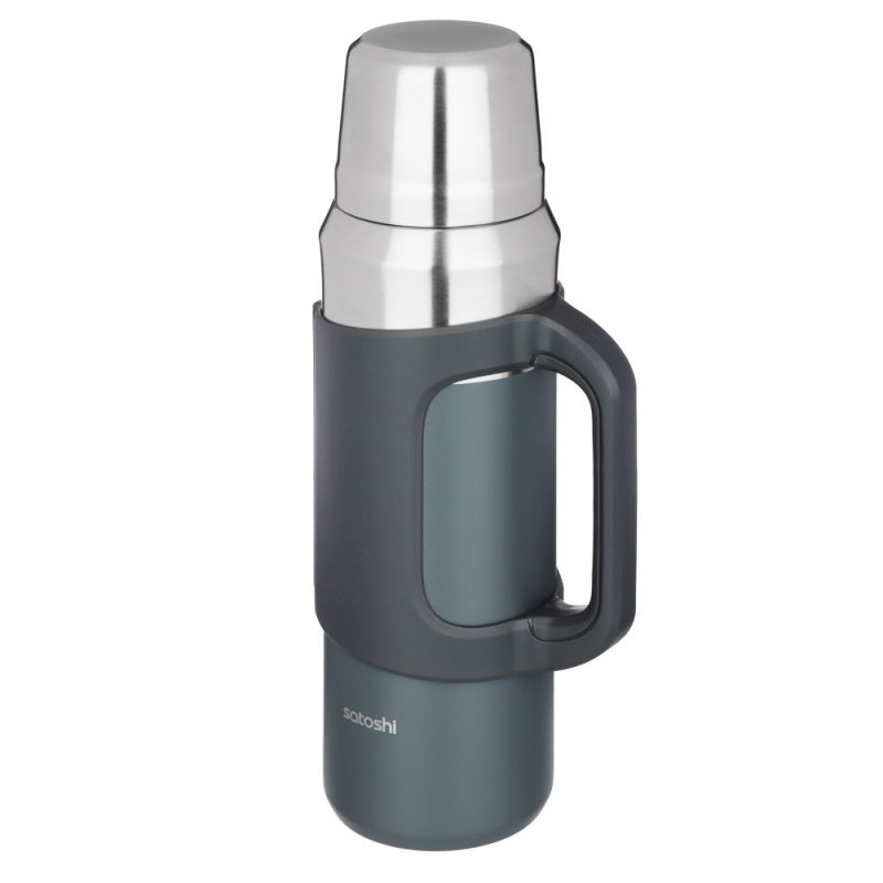 SATOSHI Бейтс Термос 1,20л, для напитков с ручкой, нержавеющая сталь 18/10