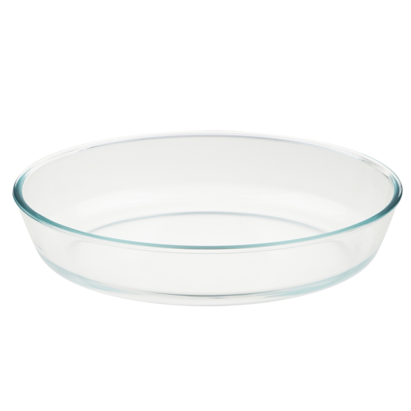 SATOSHI Форма для запекания жаропрочная овальная, стекло, 30.3х21.3х6.5см, 2.4л