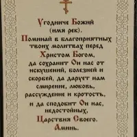 Икона "Евгения Римская" 6х9 на МДФ-6