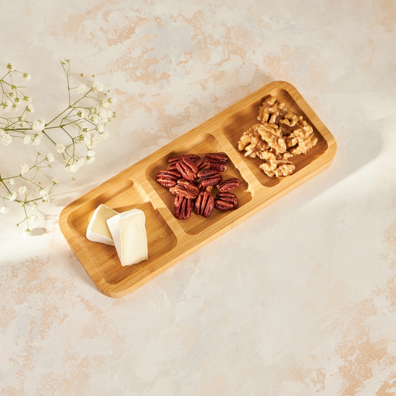 VETTA Менажница, бамбук, 25x9,5x1,5см