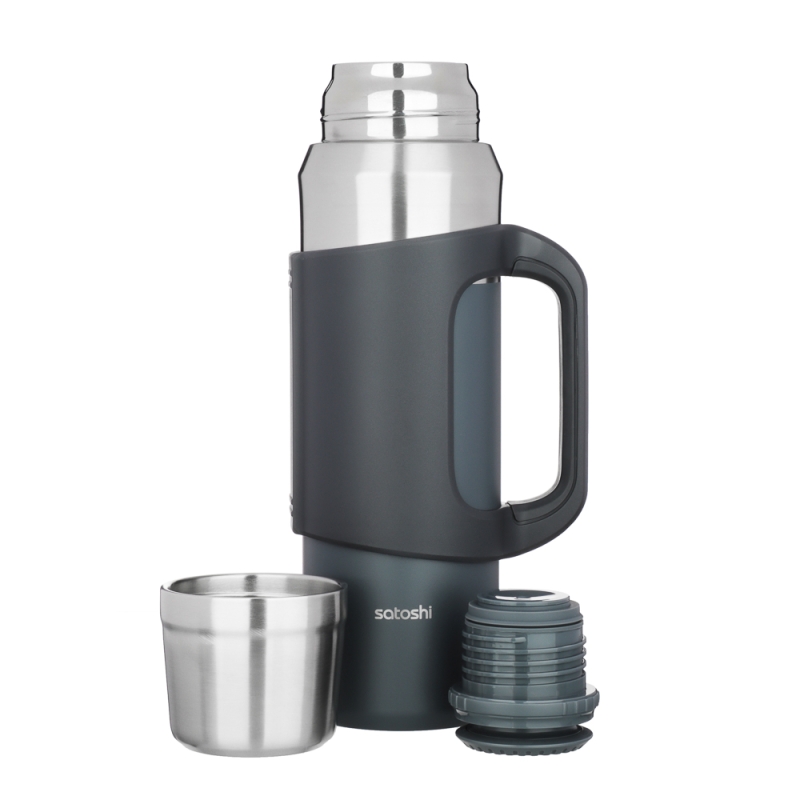 SATOSHI Бейтс Термос 1,20л, для напитков с ручкой, нержавеющая сталь 18/10