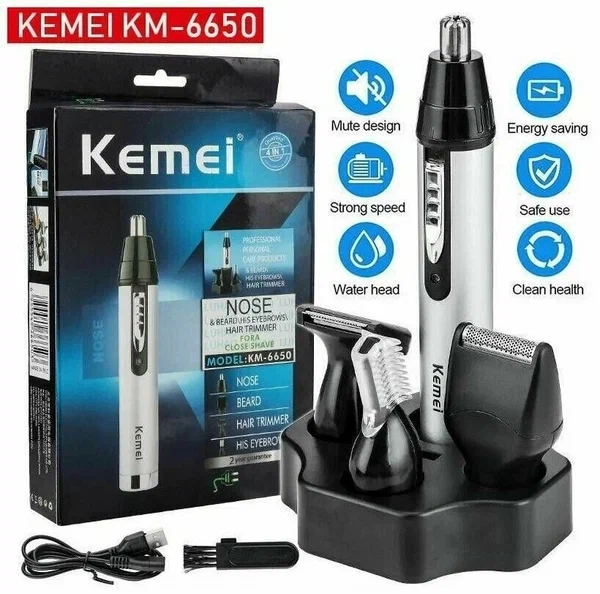 Триммер для носа Kemei KM-6650