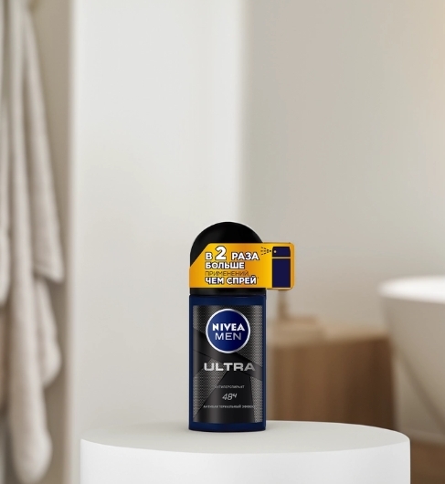 Антиперспирант роликовый мужской NIVEA Ultra, 50мл