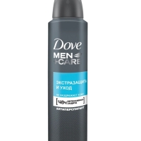 Дезодорант-антиперспирант спрей мужской DOVE Men + Care Экстразащита и уход, 150мл