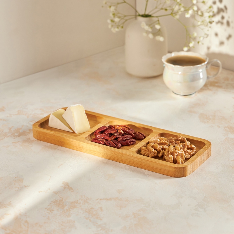 VETTA Менажница, бамбук, 25x9,5x1,5см