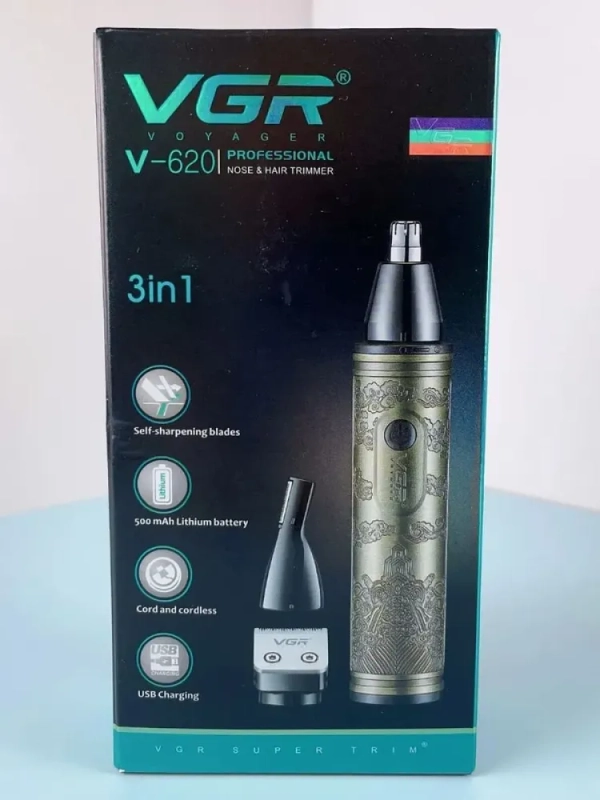 Триммер для волос, бороды и усов VGR V-620