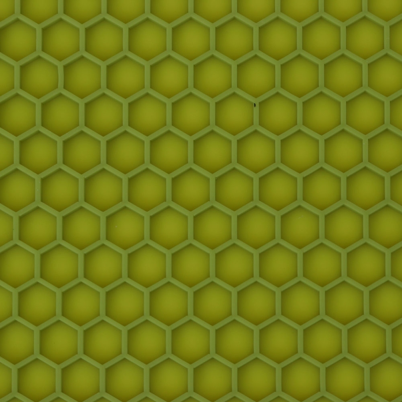 VETTA Подставка под горячее, силикон, d18см, "Соты", 3 цвета