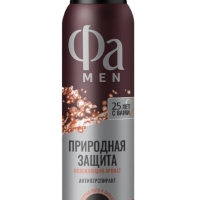 Антиперспирант-спрей мужской ФА Men Природная защита с ароматом гуараны,150 мл
