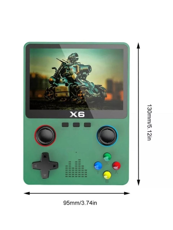 Игровая консоль Х6 (зеленая)