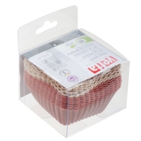 VETTA Набор форм силиконовых 16шт, 7х3см, квадратные, "Кекс"