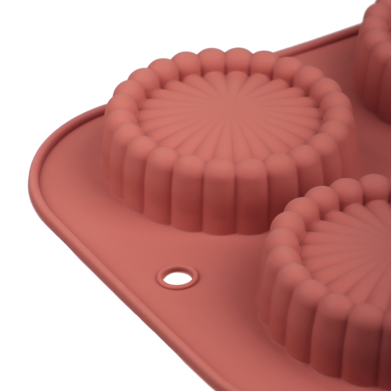 VETTA Форма силиконовая 6 ячеек, 29x17x2см "Шарлотка"