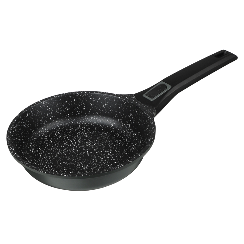 SATOSHI Уран Сковорода литая d20см, антипригарное покрытие Мрамор, индукция, съемная ручка