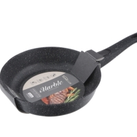 Сковорода HOMECLUB Marble 26см литая со съемной ручкой soft touch HC-26I-SR