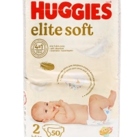 Подгузники детские HUGGIES Elite Soft 2, 4&ndash;6кг, 50шт