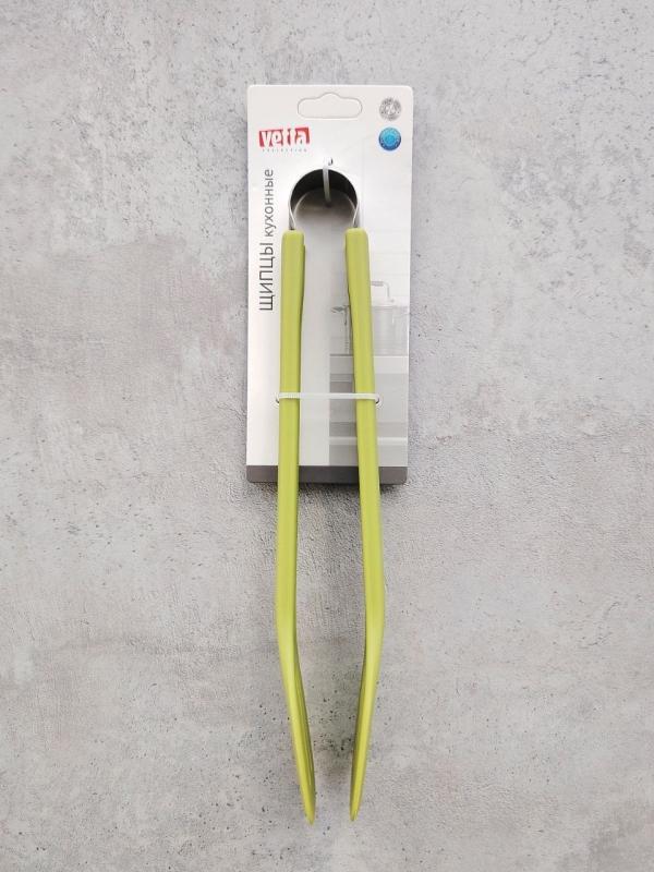 VETTA Щипцы кухонные, 24см, нерж.сталь, полипропилен, цвет в ассортименте